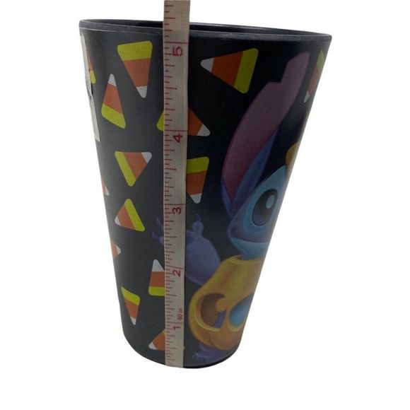 Disney Lilo & Stitch Bamboo Eco Friendly Set of 4 Halloween cups Candy Pumpkin - Picture 2 of 8